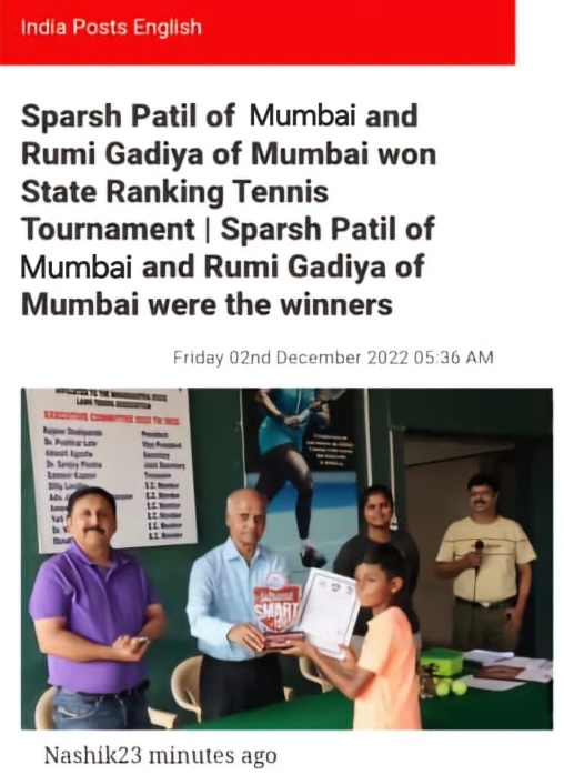 News article about Sparsh